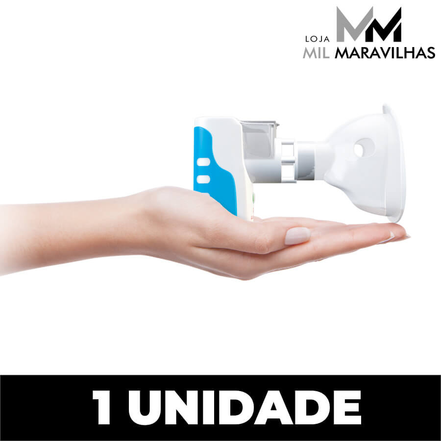 Inalador Nebulizador Portátil (2 UNIDADES COM DESCONTO)