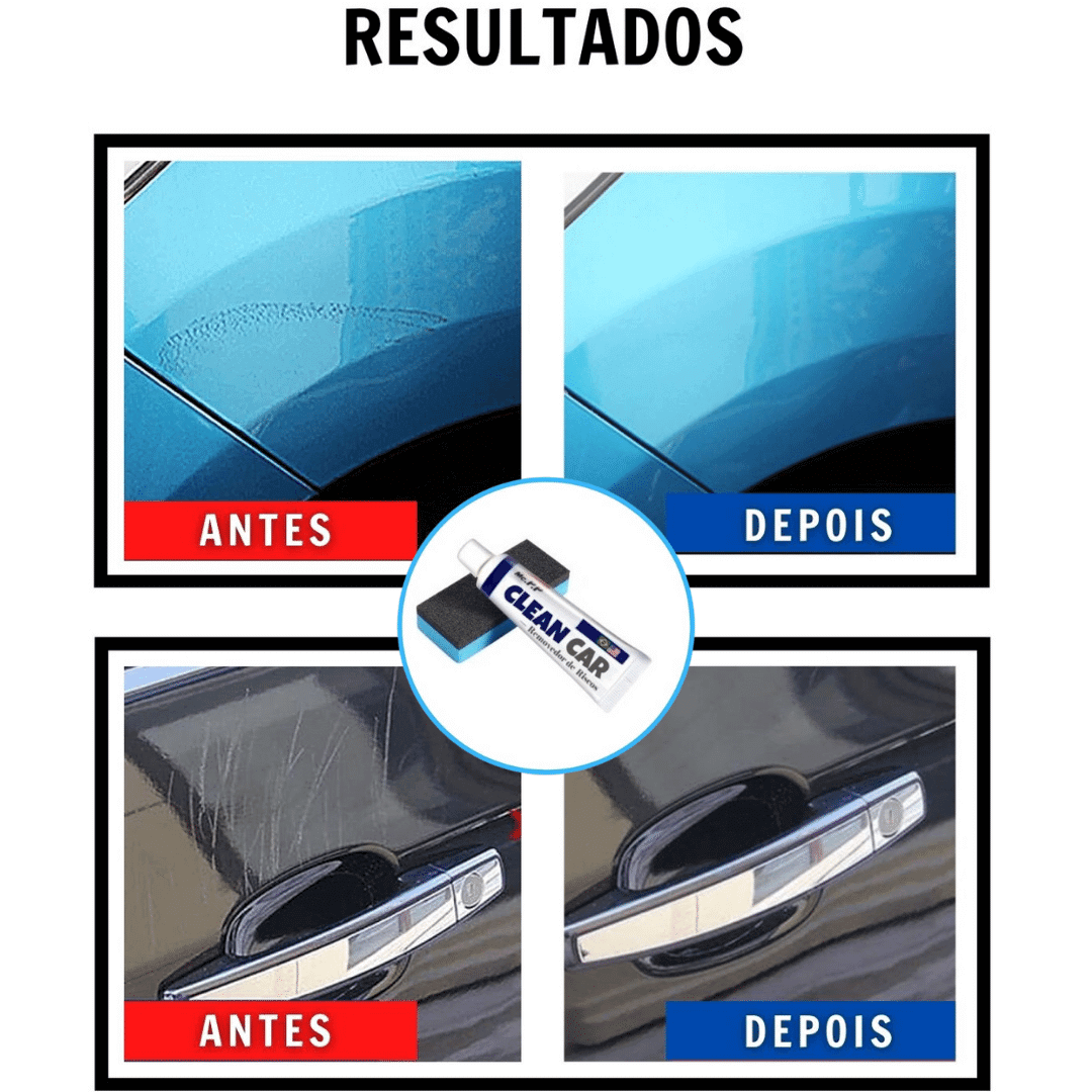 Clean Car ™ - Pasta removedora de risco (60% OFF)