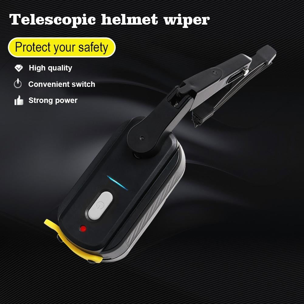 Limpador De Para-brisa Elétrico De Capacete De Motocicleta