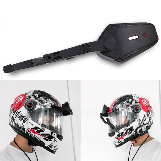 Limpador De Para-brisa Elétrico De Capacete De Motocicleta